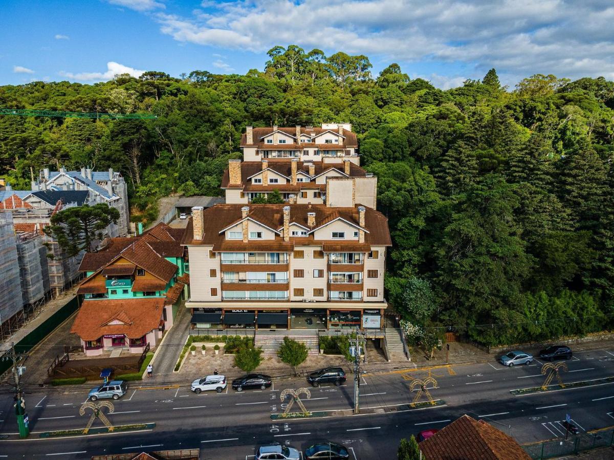 Апартаменты Flores Da Montanha 204C - Apto Borges De Medeiros Gramado 600 Metros Rua Coberta Экстерьер фото