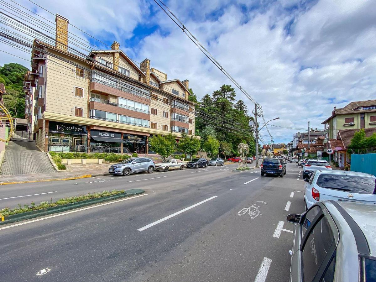Апартаменты Flores Da Montanha 204C - Apto Borges De Medeiros Gramado 600 Metros Rua Coberta Экстерьер фото