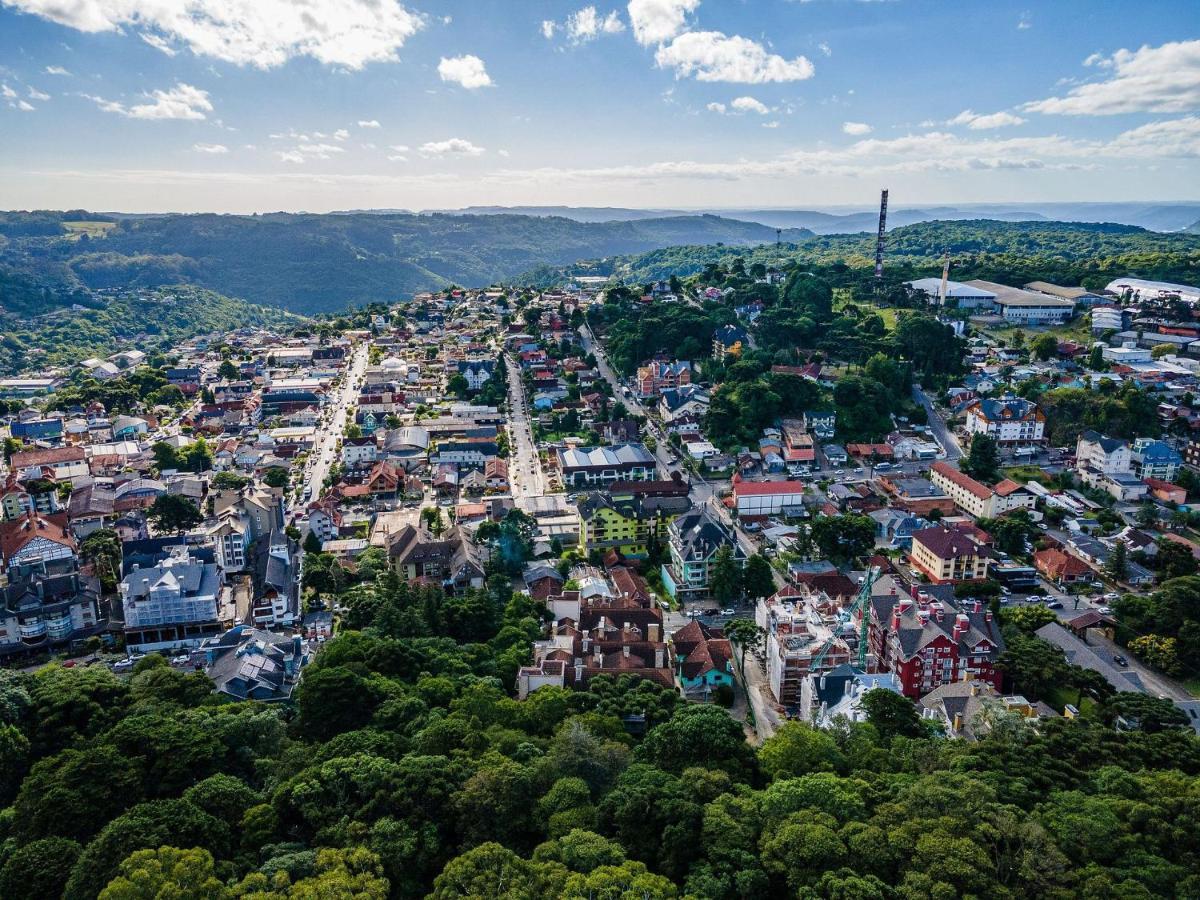 Апартаменты Flores Da Montanha 204C - Apto Borges De Medeiros Gramado 600 Metros Rua Coberta Экстерьер фото